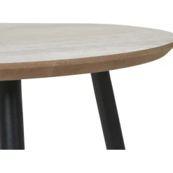 Aalst sidobordØ40 cm - Svart/beige