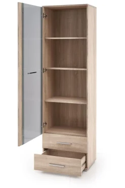 Abdel vitrinskåp - Sonoma ek