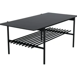 Adel soffbord 120 cm - Svart marmor