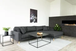 Adore Soffbord 60 x 90 cm - Svart