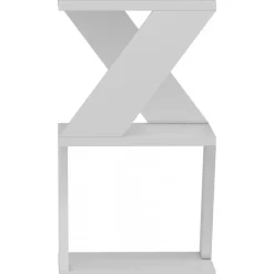 Albeni sidobord 30 x 30 cm - Vit