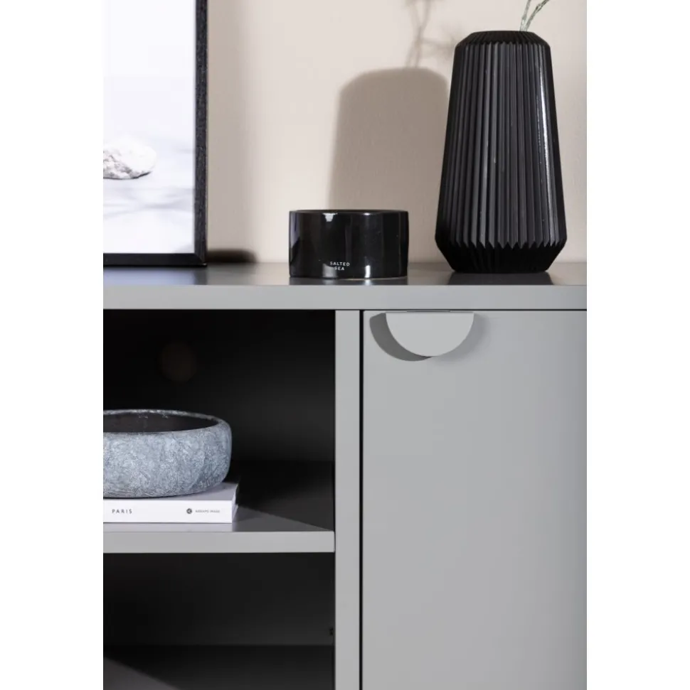 Alexander TV-bänk - Ljusgrå