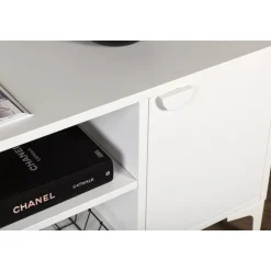 Alexander TV-bänk - Vit