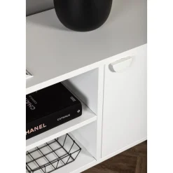 Alexander TV-bänk - Vit