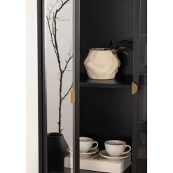 Alexander vitrinskåp - Svart