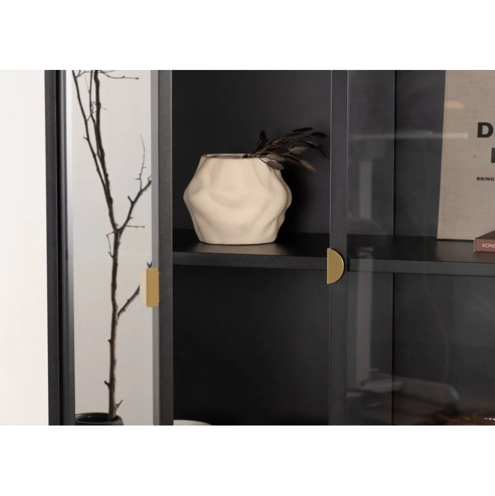 Alexander vitrinskåp - Svart