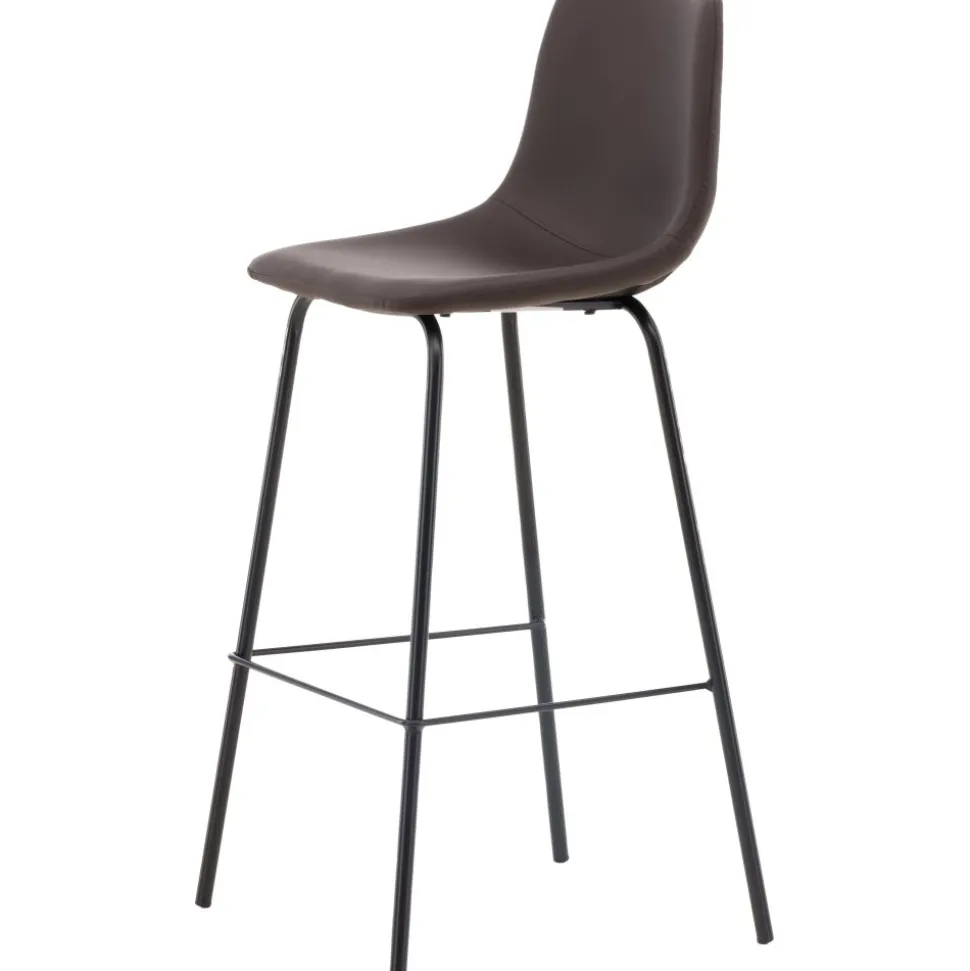 Alexi barstol - Brun PU