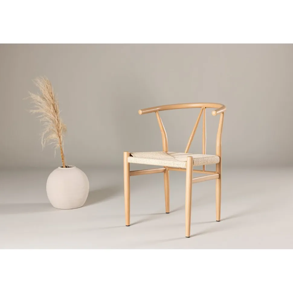 Alfons matstol - Beige