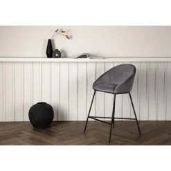 Alice barstol - Mörkgrå