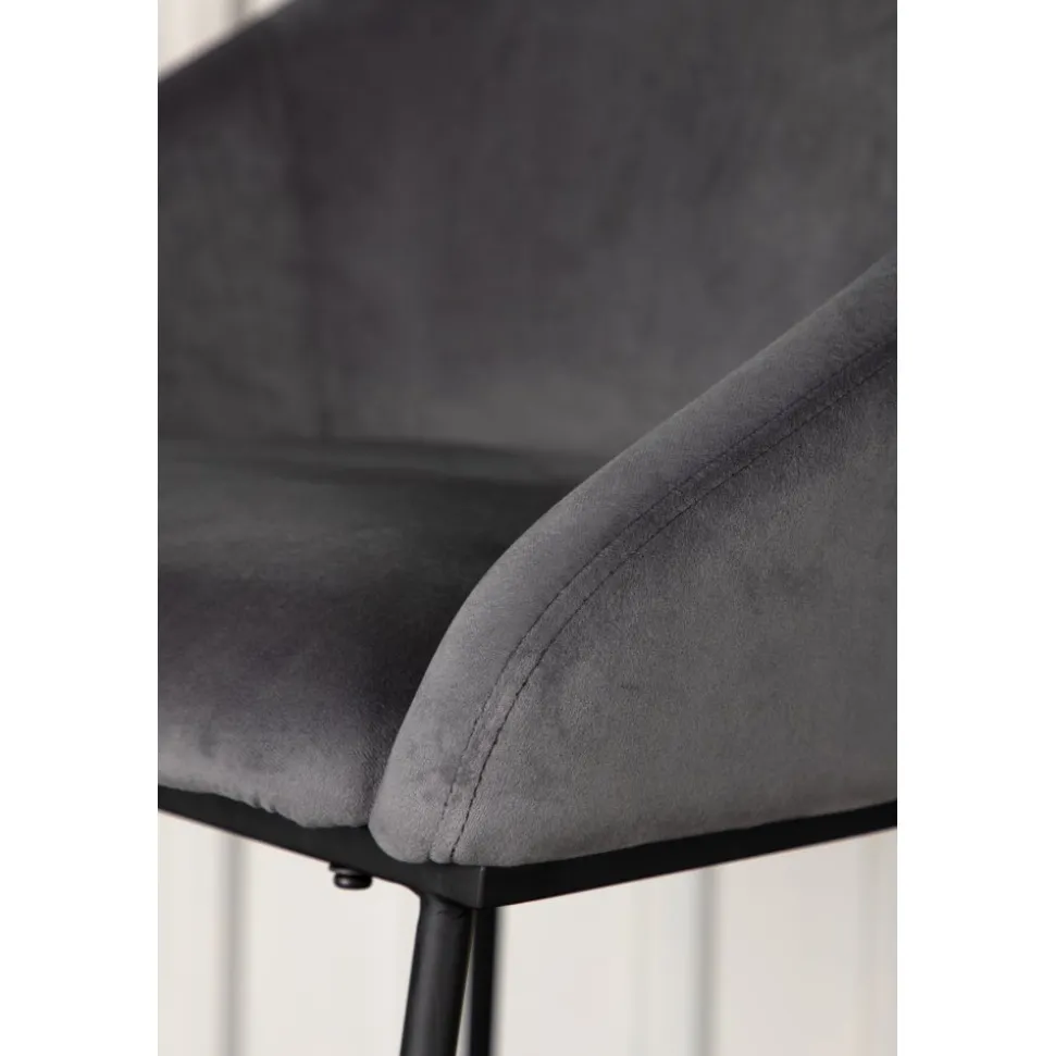 Alice barstol - Mörkgrå