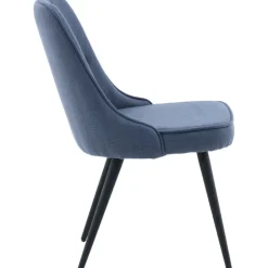 Alice Deluxe matstol - Blå/svart