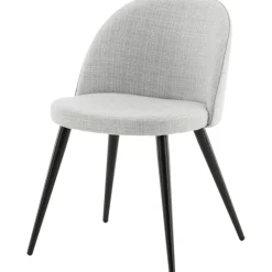 Alice matstol - Ljusgrå tyg