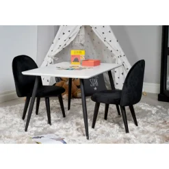 Alice matstol XXS - Svart sammet