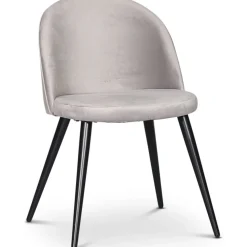 Alice stol - Beigegrå Sammet + Textilrengöring för möbler