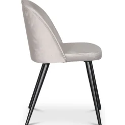 Alice stol - Beigegrå Sammet + Textilrengöring för möbler