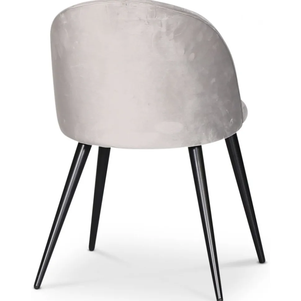 Alice stol - Beigegrå Sammet + Textilrengöring för möbler