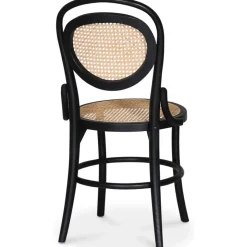 Alicia stol böjträ - Svart/rotting + Fläckborttagare för möbler