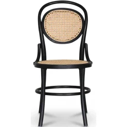 Alicia stol böjträ - Svart/rotting + Möbeltassar