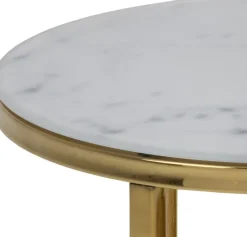 Alisma satsbord Ø35/45 cm - Vit