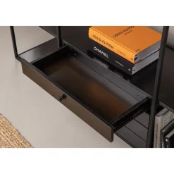 Amarillo bokhylla - Svart