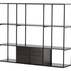 Amarillo bokhylla - Svart