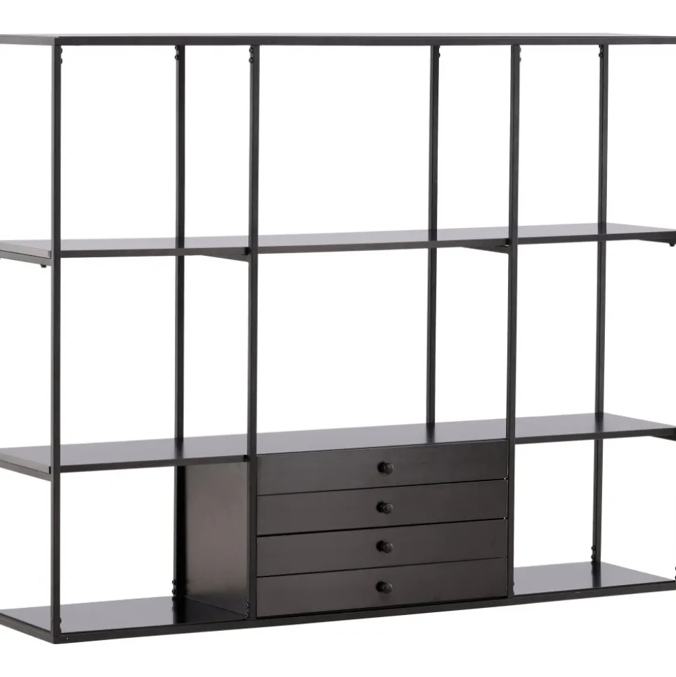 Amarillo bokhylla - Svart