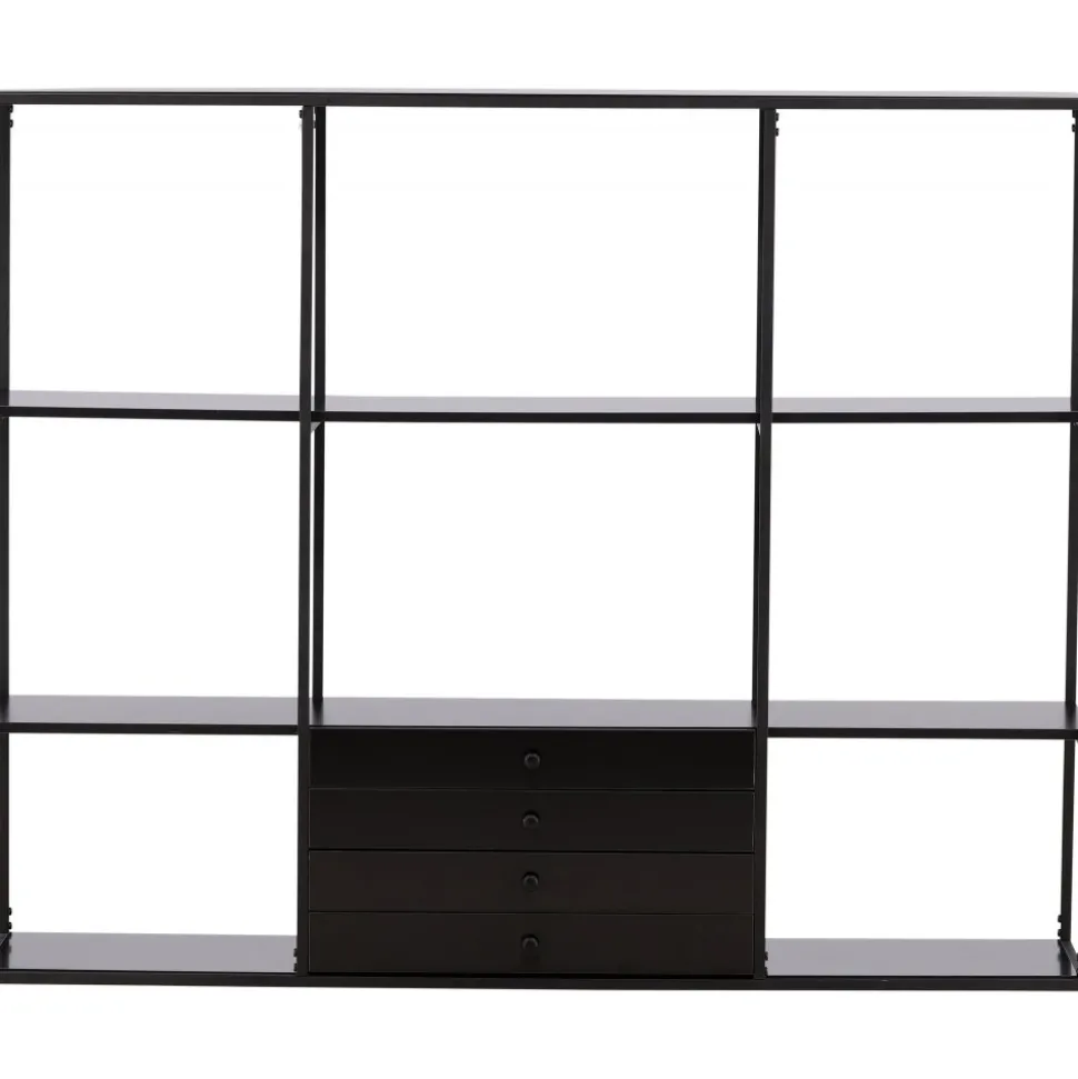 Amarillo bokhylla - Svart