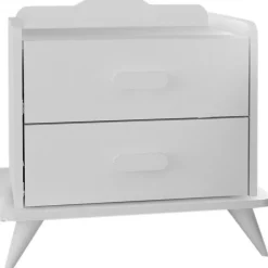 Andaz sängbord - Vit