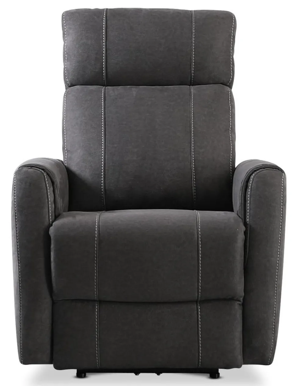 Anna elektrisk ställbar fåtölj i grå microfibertyg + Textilrengöring för möbler