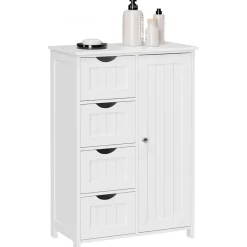 Annette förvaringsskåp - Vit + Textilrengöring för möbler