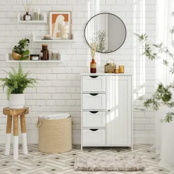 Annette förvaringsskåp - Vit