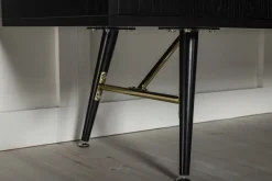 Ansmark sideboard - Svart/mässing