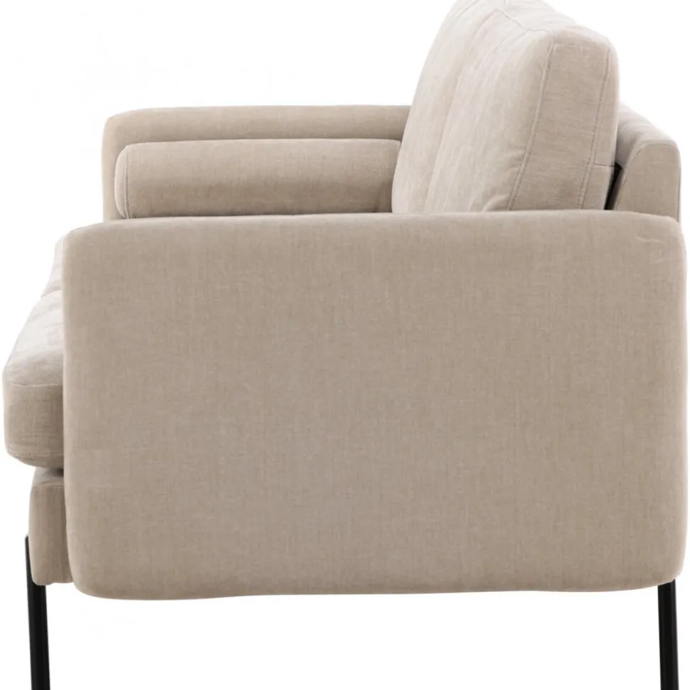 Antibes 2-sits soffa - Beige/Svart