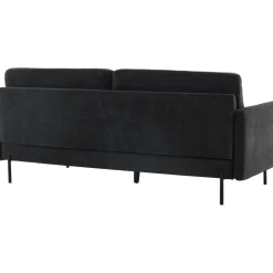 Antibes 2-sits soffa - Svart/Mörkgrå