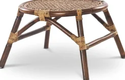 Anton fotpall - Brun rotting + Möbeltassar