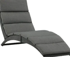 Archie solsäng - Svart + Rengöringsmedel för utemöbler