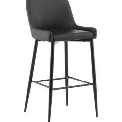 Argon barstol - Svart PU