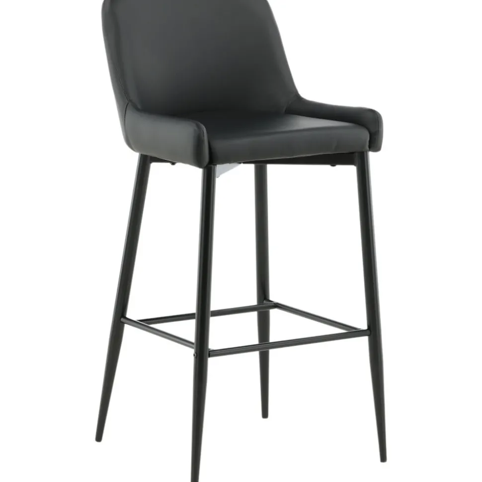 Argon barstol - Svart PU