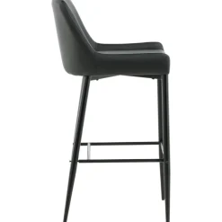 Argon barstol - Svart PU