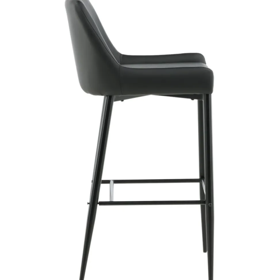 Argon barstol - Svart PU