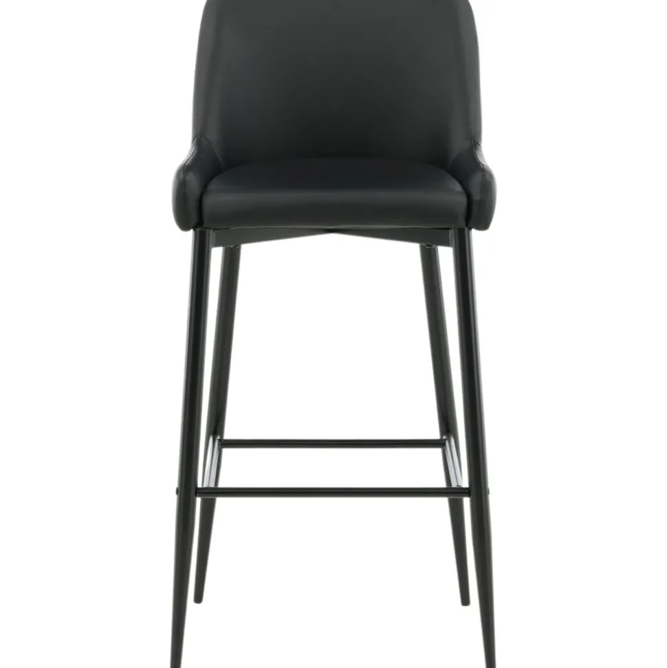 Argon barstol - Svart PU