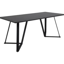 Armada matbord 180 cm - Svart