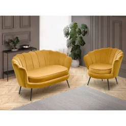 Aromati fåtölj - Gul