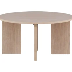 Askerön soffbord Ø80 cm - Whitewash