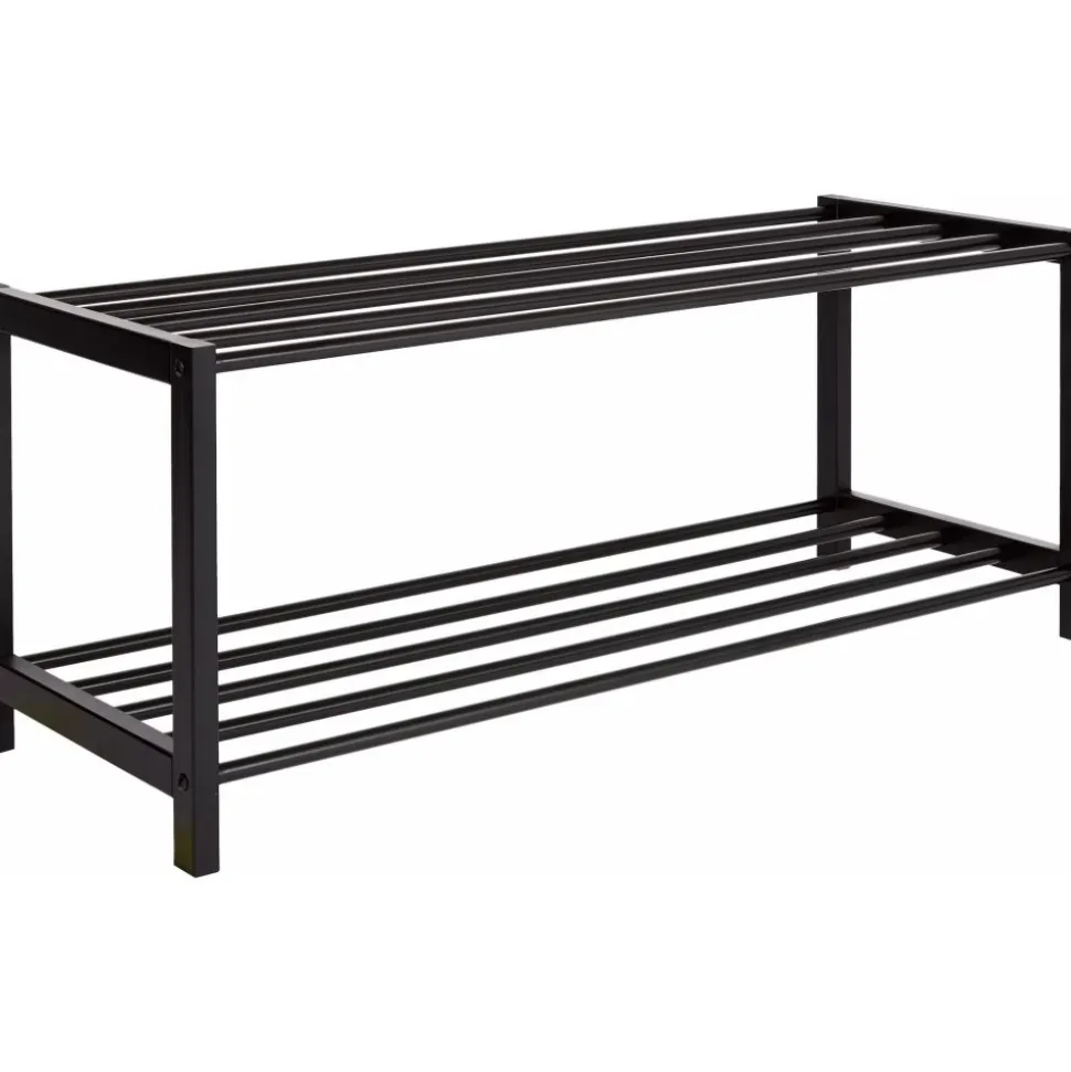 Atna svart skohylla 80 cm