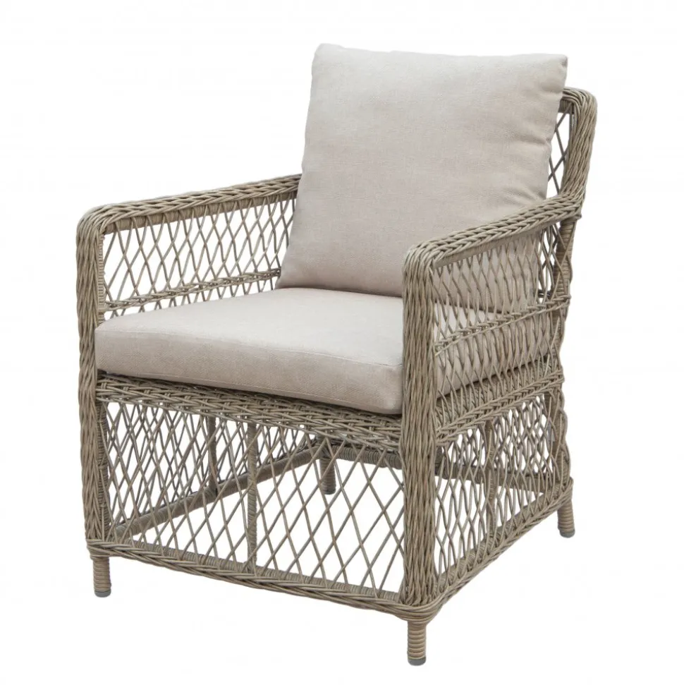 Balkongset 2 st fåtöljer med sidobord + Textilskydd för utemöbler