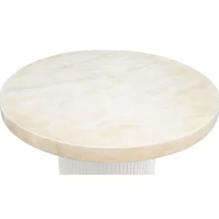 Balkongset: 2 stolar och soffbord Ø80 cm