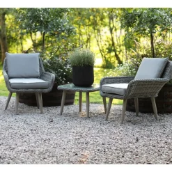 Balkongset i rotting + Rengöringsmedel för utemöbler