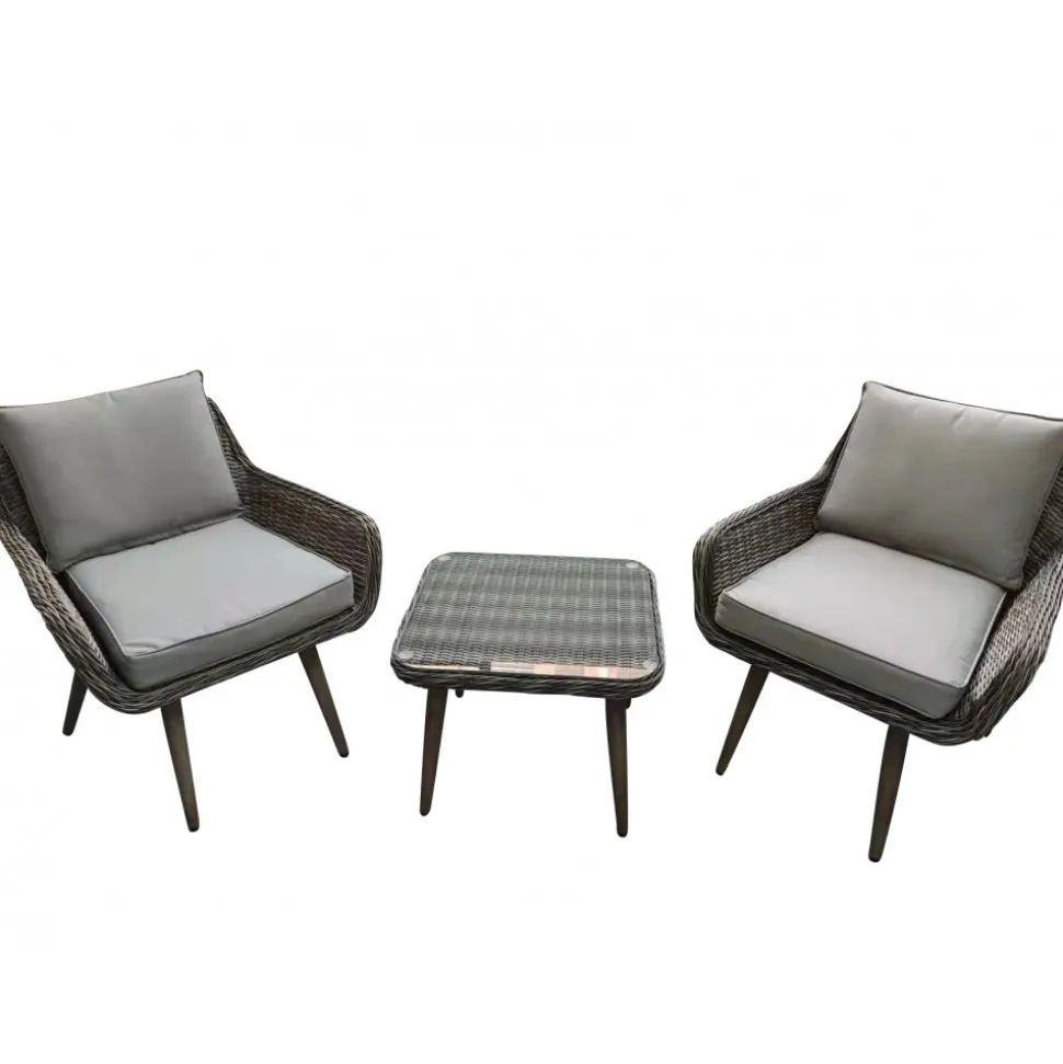 Balkongset i rotting + Rengöringsmedel för utemöbler