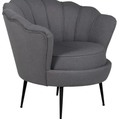 Ballini fåtölj - Grå tyg
